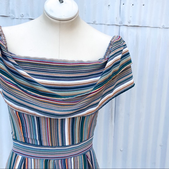 Kissy vintage rainbow stripe romper - Picture 5 of 11